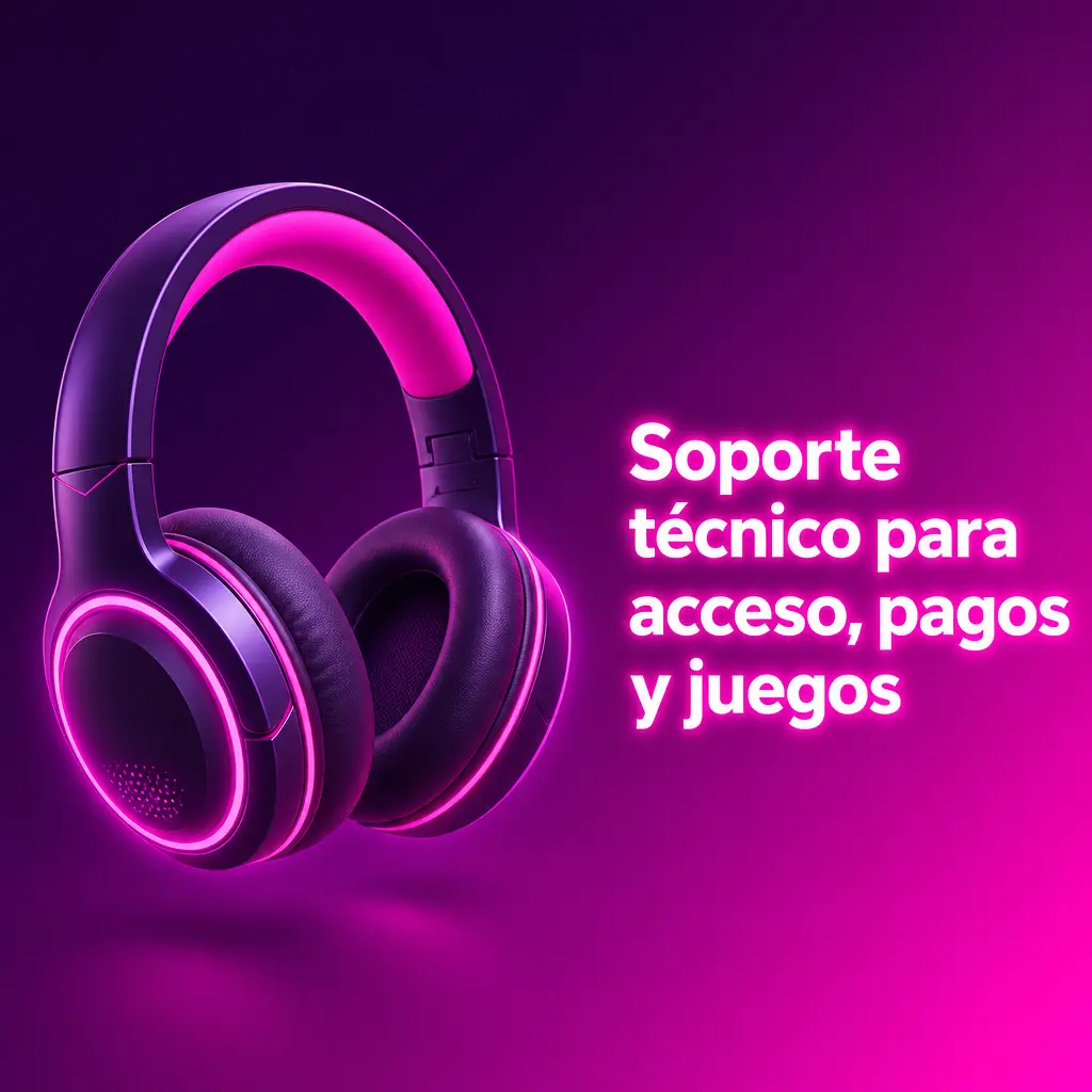 Soporte técnico de Maggico revisando errores de acceso, pagos y juegos en app móvil