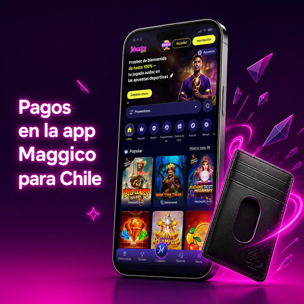 Métodos de pago en Maggico Chile con CLP: Etpay, MACH, Khipu, Visa, Mastercard, BancoEstado, Skrill y MiFinity