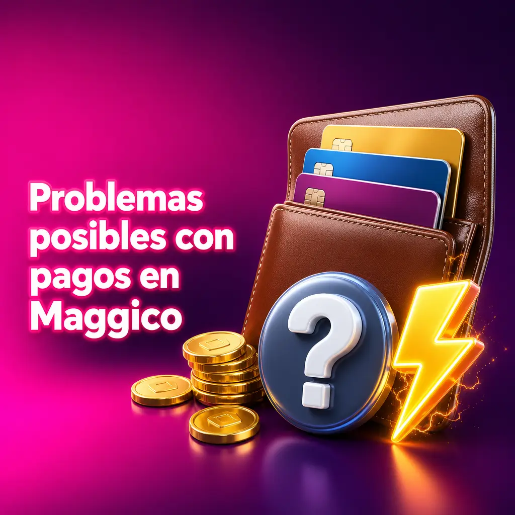 Problemas de pagos en Maggico: depósitos pendientes, rechazos, límites bancarios y verificación incompleta